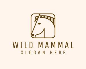 Wild Horse App logo design