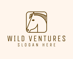 Wild Horse App logo design