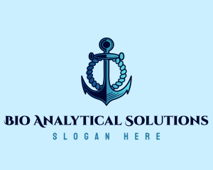 Rope Nautical Anchor Logo