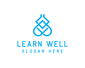 Yoga Heart Wellness logo design