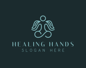 Holistic Yoga Healing logo design