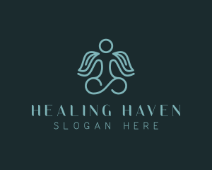 Holistic Yoga Healing logo design