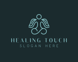 Holistic Yoga Healing logo design