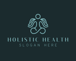 Holistic Yoga Healing logo design