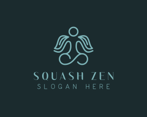 Holistic Yoga Healing logo design