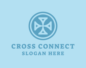 Holy Cross Emblem logo design