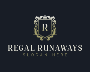 Regal Boutique Monarch logo design