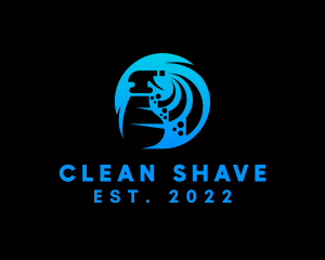 Cleaning Wash Sprayer logo design