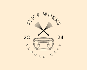 Musical Drum Band logo design