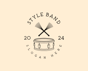 Musical Drum Band logo design