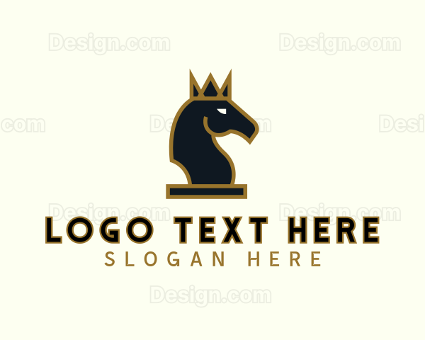 Royal Horse Chess Logo