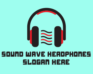 Red DJ Headphones logo