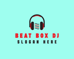 Red DJ Headphones logo