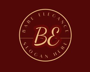 Golden Beauty Boutique logo design