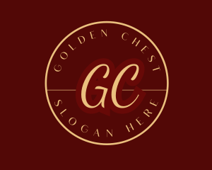 Golden Beauty Boutique logo design