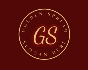 Golden Beauty Boutique logo design