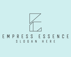 Letter E Business Company logo design