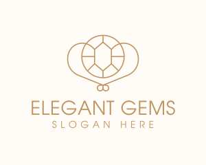 Gemstone Jewelry Accessory logo design