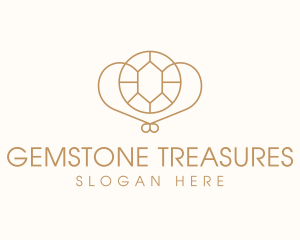 Gemstone Jewelry Accessory logo design