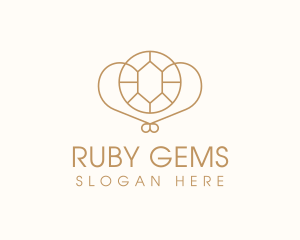 Gemstone Jewelry Accessory logo design