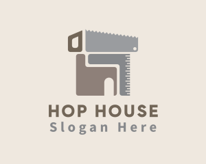 Construction Tools House logo design