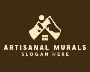 Mountain House Chalet logo design