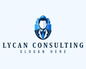 Business Manager Entrepreneur logo design