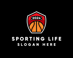 Basketball Sports Varsity logo