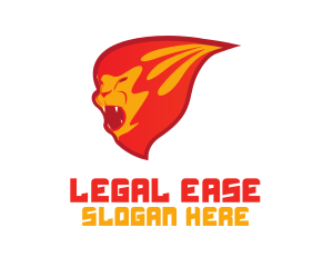 Red Lion Flame logo