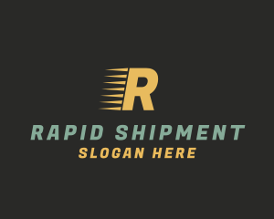 Fast Logistics Delivery logo design