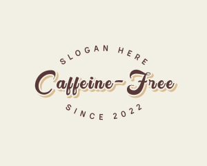 Simple Retro Script logo design