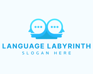 Chat Language Communication logo