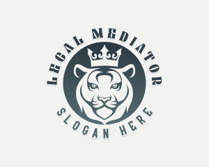 Lion Crown Advisory logo design