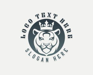 Lion - Lion Crown Advisory logo design