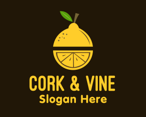 Lemon Juice Pulp logo design