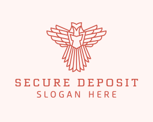 Security Eagle Bird  logo design