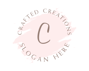 Feminine Brush Wellness logo design