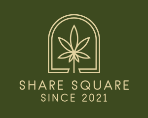 Marijuana Leaf Dispensary logo design