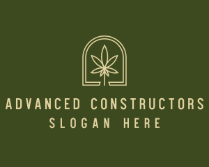 Marijuana Leaf Dispensary logo design