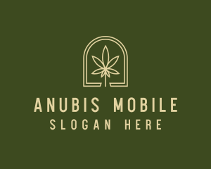 Marijuana Leaf Dispensary logo design