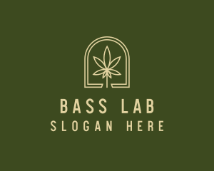 Marijuana Leaf Dispensary logo design