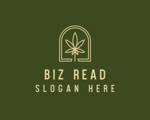 Marijuana Leaf Dispensary logo design