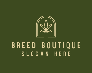 Marijuana Leaf Dispensary logo design