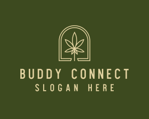 Marijuana Leaf Dispensary logo design