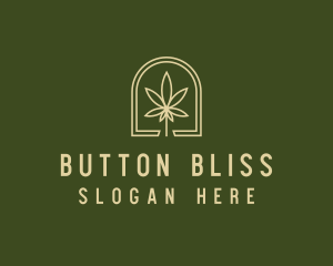 Marijuana Leaf Dispensary logo design