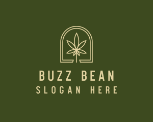 Marijuana Leaf Dispensary logo design