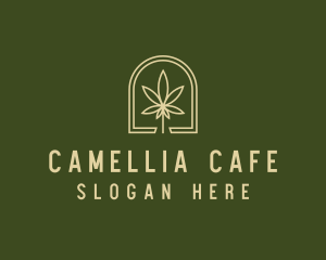 Marijuana Leaf Dispensary logo design