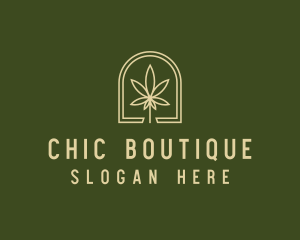 Marijuana Leaf Dispensary logo design