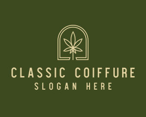 Marijuana Leaf Dispensary logo design