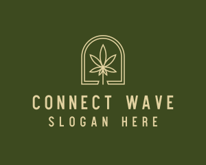 Marijuana Leaf Dispensary logo design